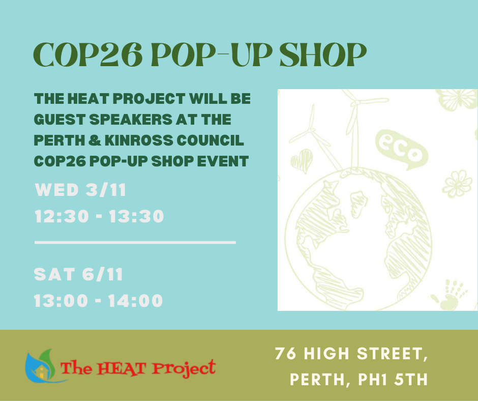 COP26 Pop-Up Shop in Perth